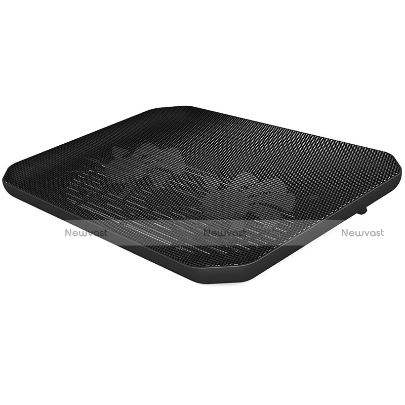Universal Laptop Stand Notebook Holder Cooling Pad USB Fans 9 inch to 16 inch M20 for Apple MacBook Pro 13 inch Black