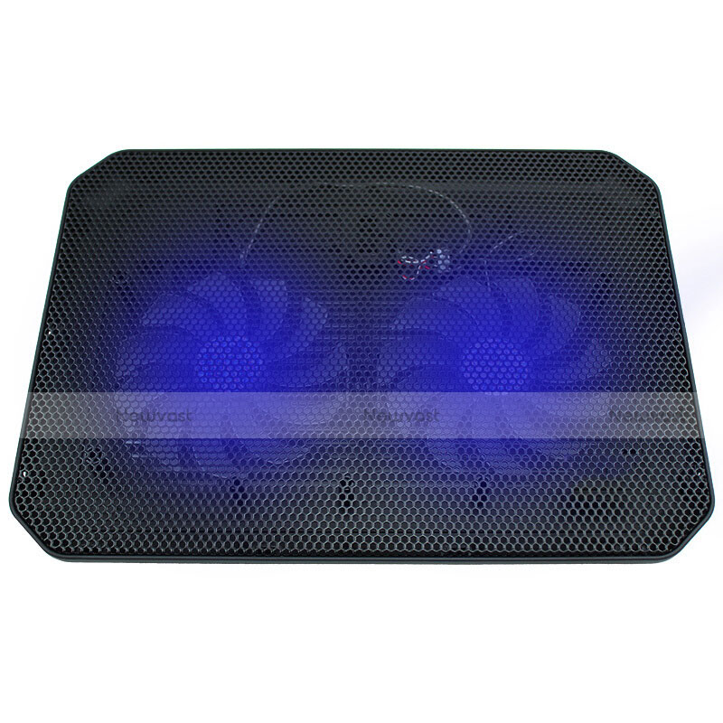 Universal Laptop Stand Notebook Holder Cooling Pad USB Fans 9 inch to 16 inch M20 for Apple MacBook Pro 15 inch Black