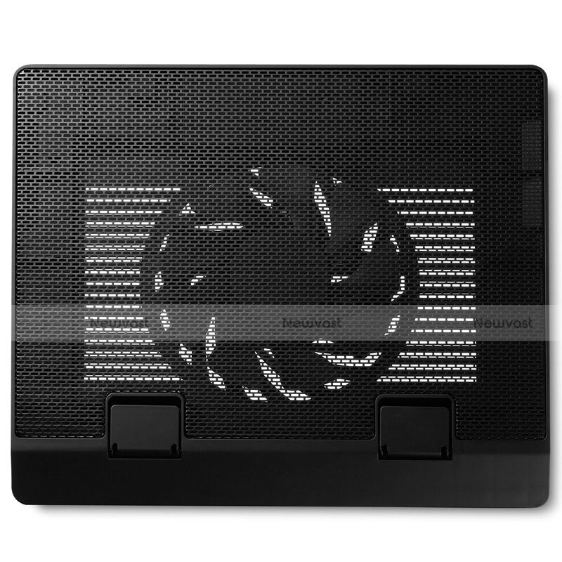 Universal Laptop Stand Notebook Holder Cooling Pad USB Fans 9 inch to 16 inch M23 for Apple MacBook Air 11 inch Black