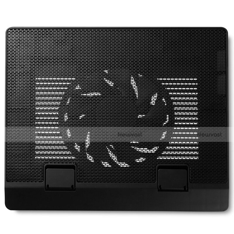Universal Laptop Stand Notebook Holder Cooling Pad USB Fans 9 inch to 16 inch M23 for Apple MacBook Air 13 inch Black