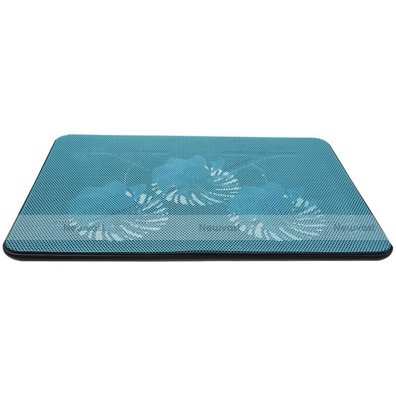 Universal Laptop Stand Notebook Holder Cooling Pad USB Fans 9 inch to 17 inch L04 for Apple MacBook 12 inch Blue