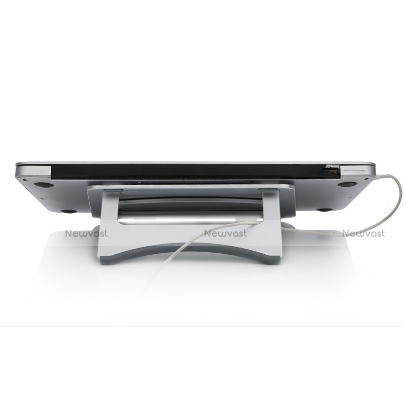 Universal Laptop Stand Notebook Holder for Huawei Honor MagicBook 15 Silver