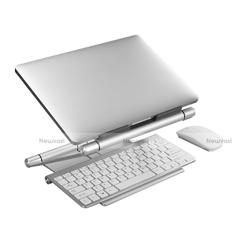 Universal Laptop Stand Notebook Holder K01 for Apple MacBook Pro 13 inch Silver