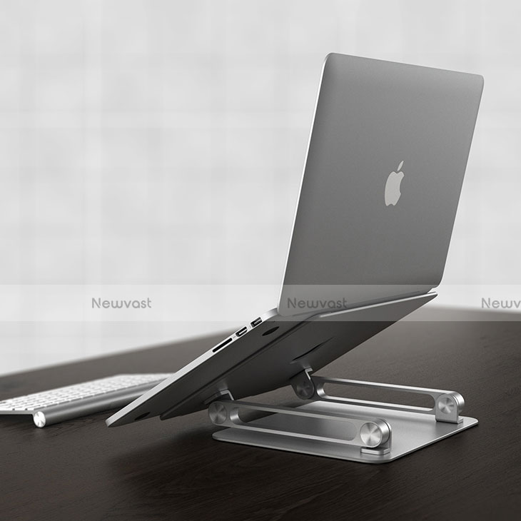 Universal Laptop Stand Notebook Holder K02 for Apple MacBook 12 inch Silver