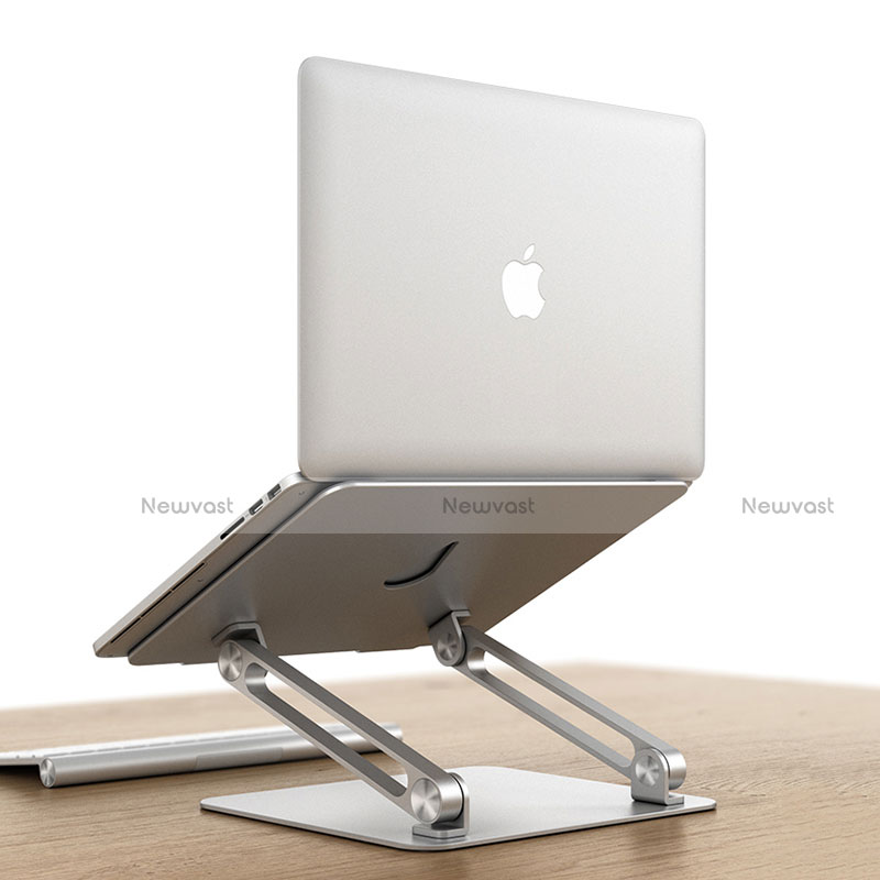 Universal Laptop Stand Notebook Holder K02 for Huawei Honor MagicBook 15 Silver