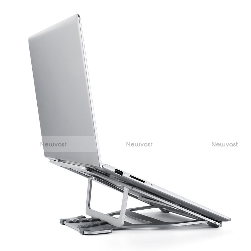 Universal Laptop Stand Notebook Holder K03 for Apple MacBook 12 inch Silver