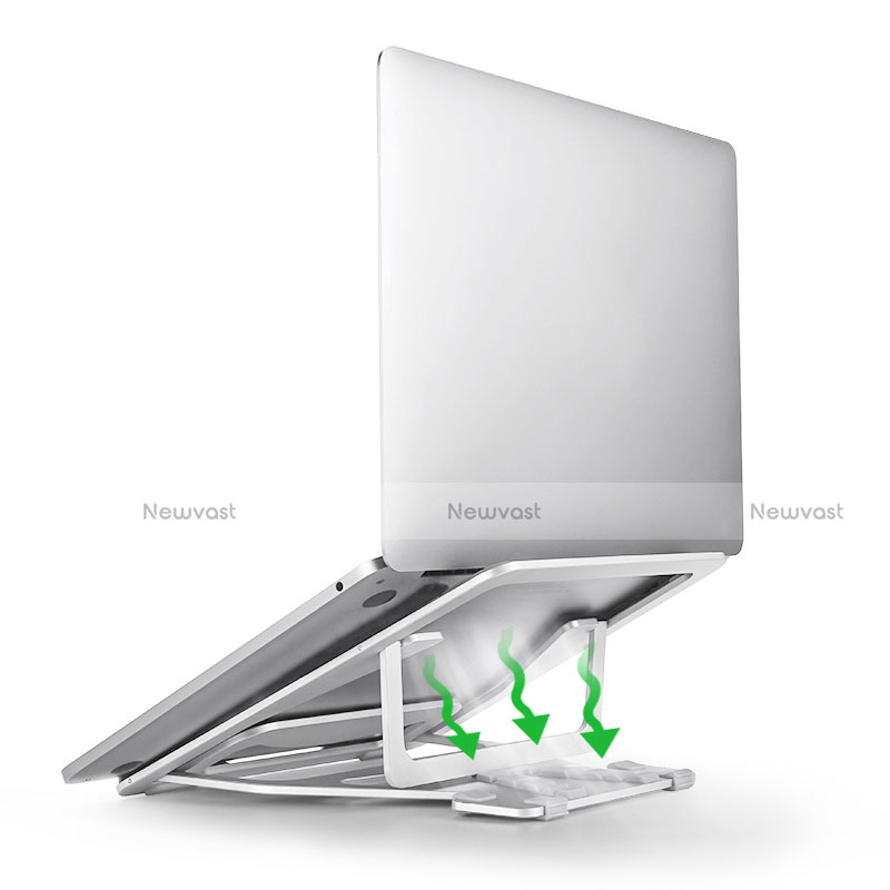 Universal Laptop Stand Notebook Holder K03 for Apple MacBook Pro 13 inch Silver