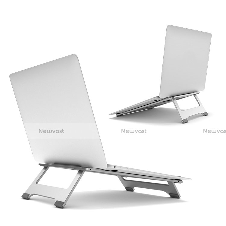 Universal Laptop Stand Notebook Holder K05 for Huawei Honor MagicBook 15 Silver