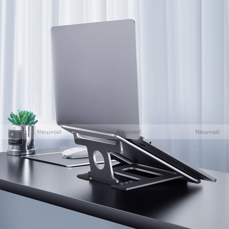 Universal Laptop Stand Notebook Holder K06 for Apple MacBook 12 inch Dark Gray