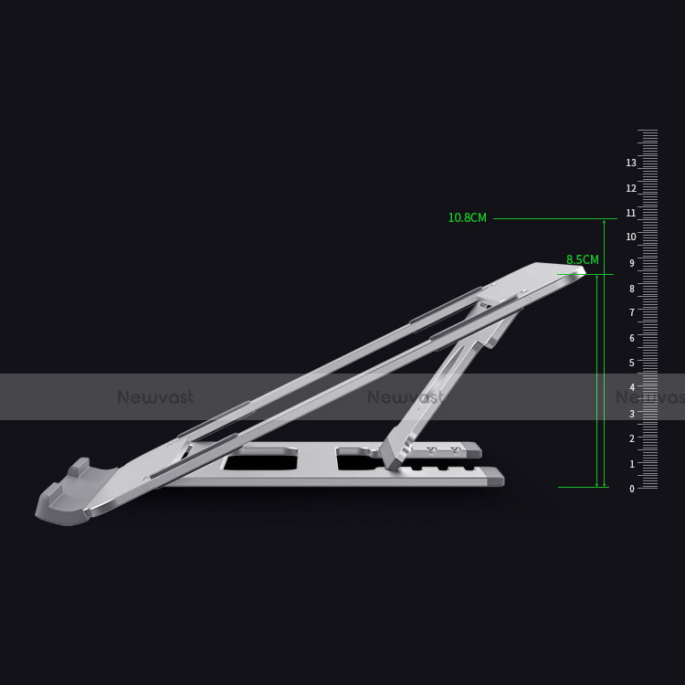 Universal Laptop Stand Notebook Holder K06 for Apple MacBook Pro 13 inch Dark Gray