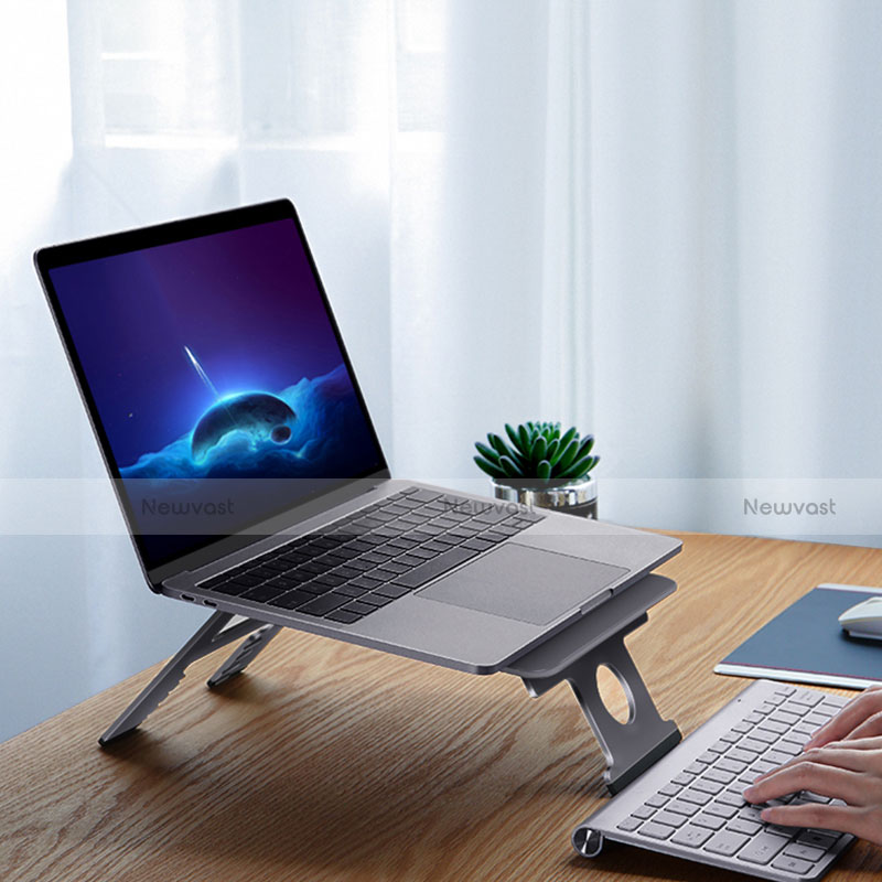 Universal Laptop Stand Notebook Holder K06 for Apple MacBook Pro 13 inch Retina Dark Gray