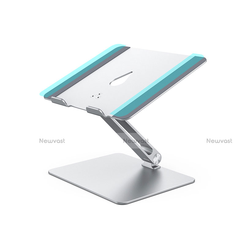 Universal Laptop Stand Notebook Holder K07 for Samsung Galaxy Book Flex 13.3 NP930QCG Silver