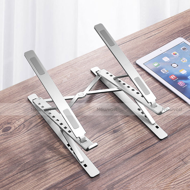 Universal Laptop Stand Notebook Holder K09 for Apple MacBook Air 11 inch Silver