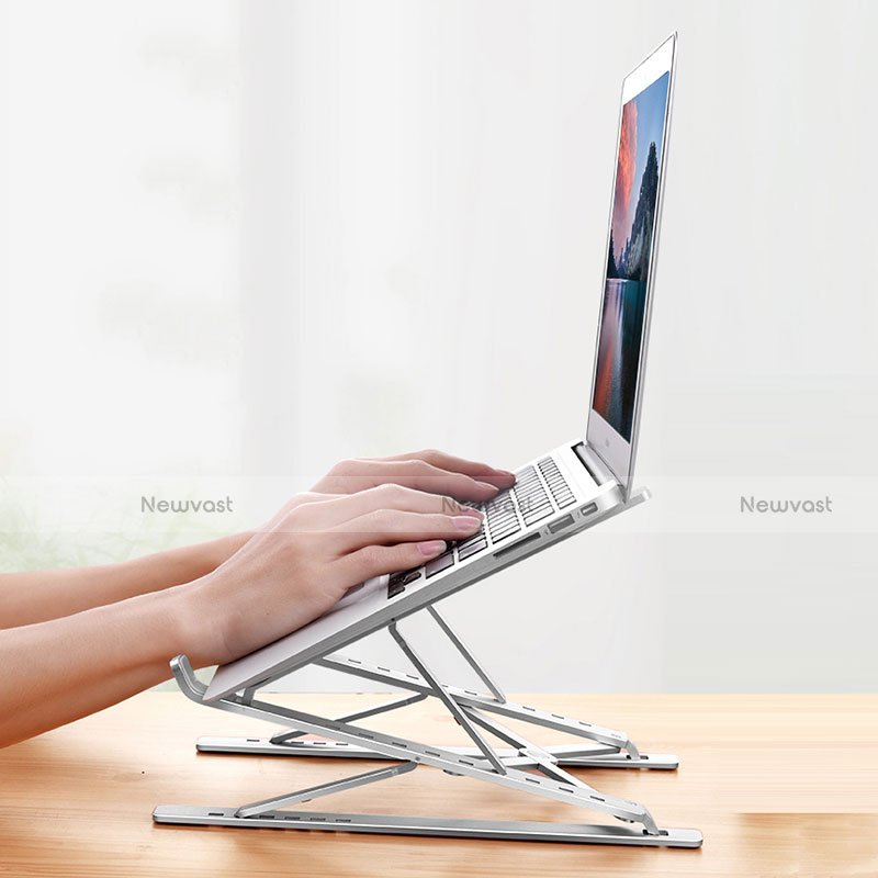 Universal Laptop Stand Notebook Holder K09 for Apple MacBook Air 13 inch Silver