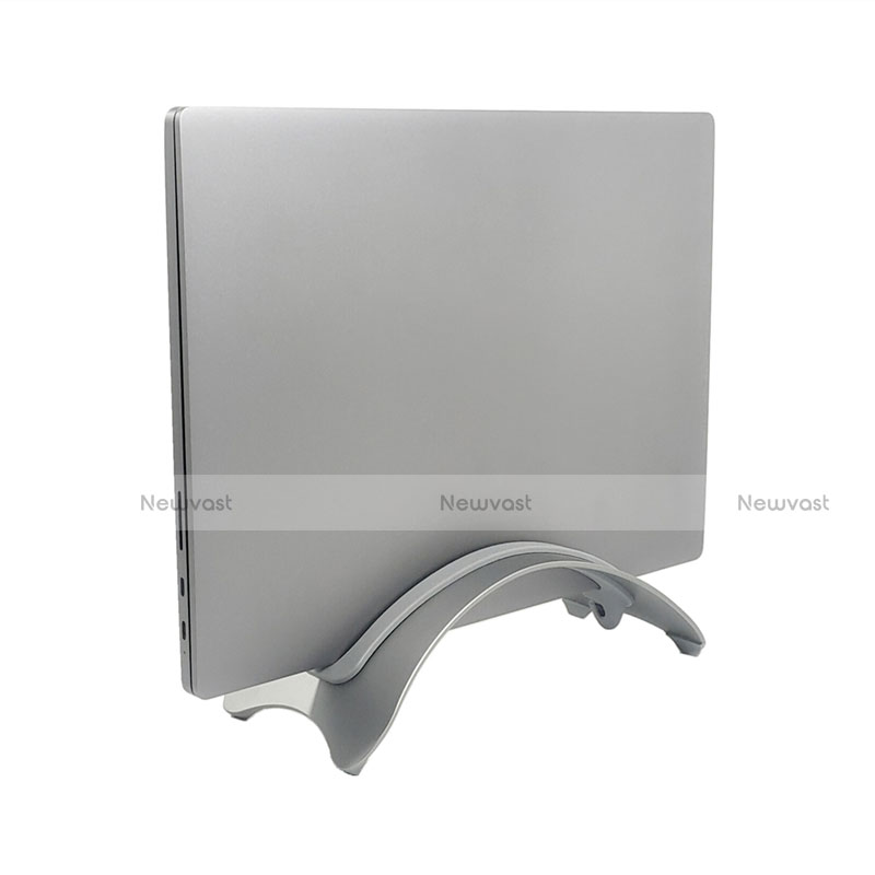 Universal Laptop Stand Notebook Holder K10 for Huawei MateBook X Pro (2020) 13.9 Silver