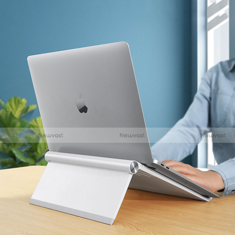 Universal Laptop Stand Notebook Holder K11 for Apple MacBook Pro 13 inch Retina Silver