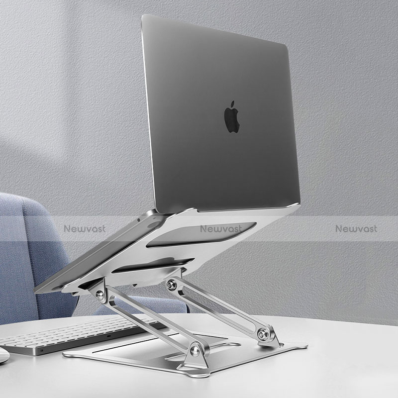 Universal Laptop Stand Notebook Holder K12 for Apple MacBook Air 11 inch Silver