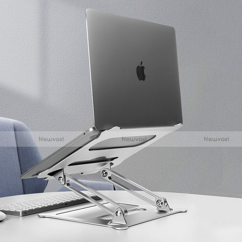 Universal Laptop Stand Notebook Holder K12 for Apple MacBook Pro 13 inch Retina Silver