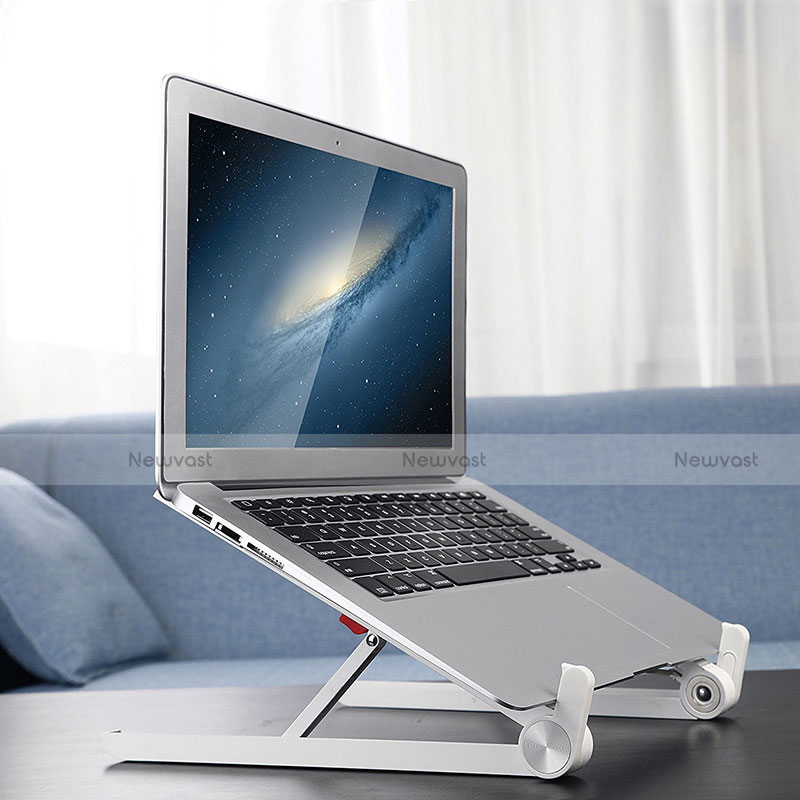 Universal Laptop Stand Notebook Holder K13 for Apple MacBook Air 11 inch Silver