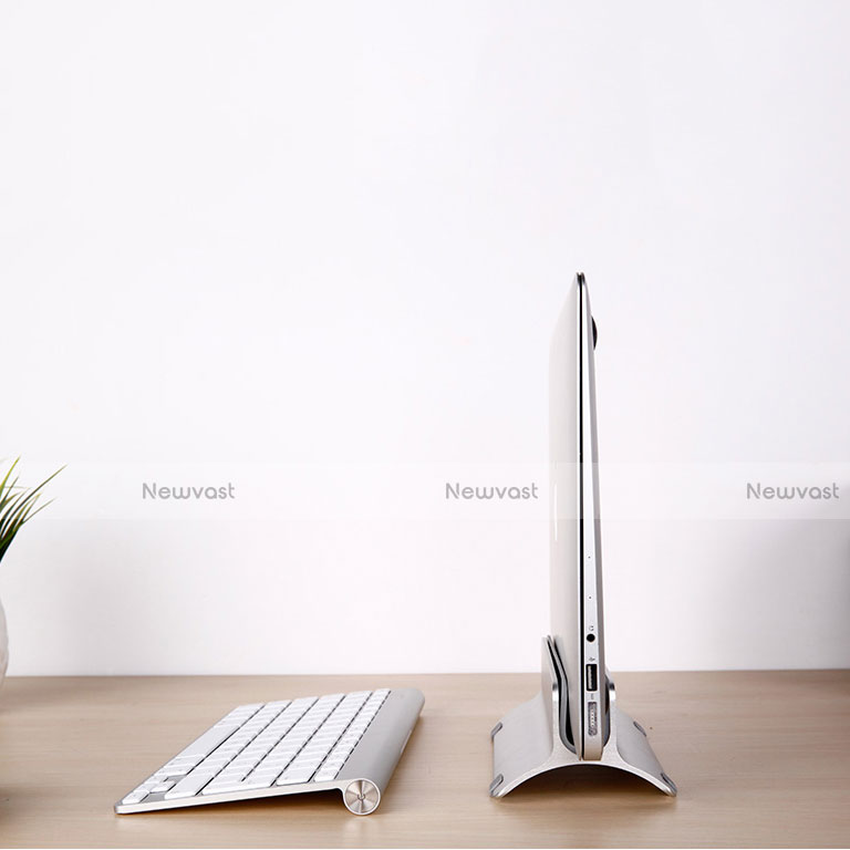 Universal Laptop Stand Notebook Holder S01 for Apple MacBook Pro 13 inch (2020) Silver