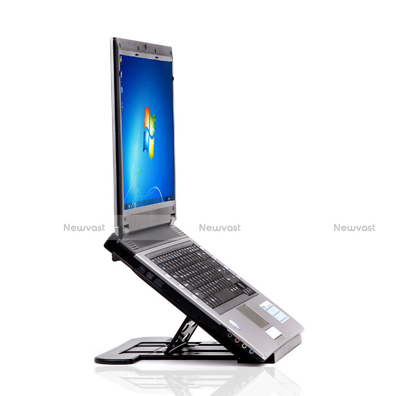 Universal Laptop Stand Notebook Holder S02 for Apple MacBook Air 11 inch Black
