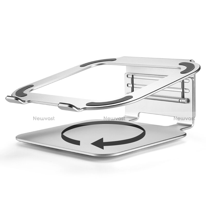 Universal Laptop Stand Notebook Holder S07 for Apple MacBook Air 11 inch Silver