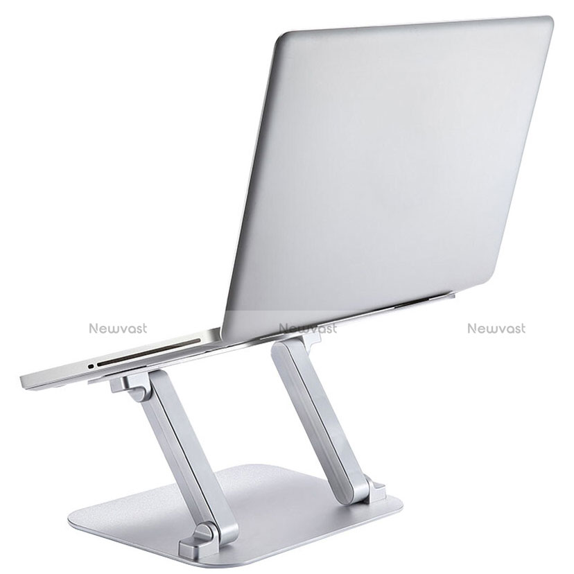 Universal Laptop Stand Notebook Holder S08 for Apple MacBook 12 inch Silver