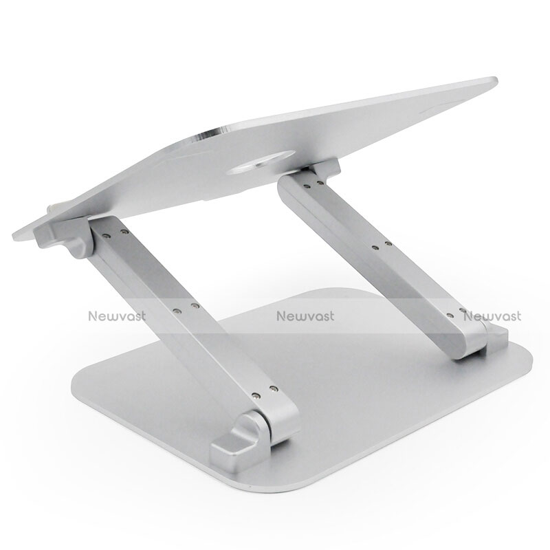 Universal Laptop Stand Notebook Holder S08 for Apple MacBook 12 inch Silver