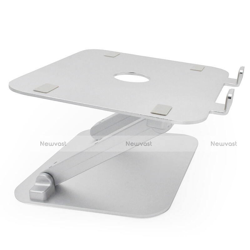 Universal Laptop Stand Notebook Holder S08 for Apple MacBook 12 inch Silver