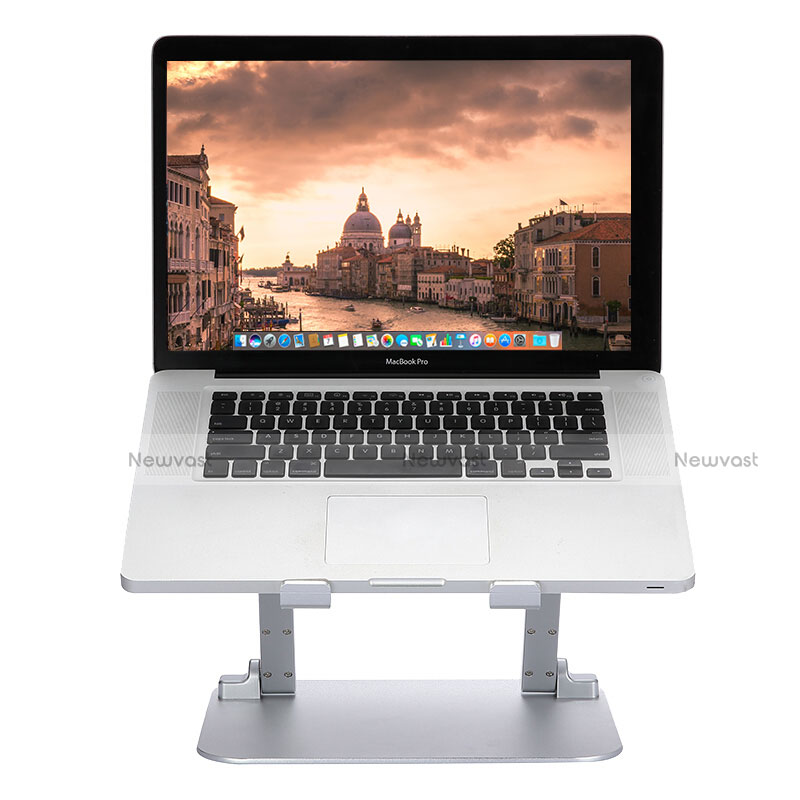 Universal Laptop Stand Notebook Holder S08 for Apple MacBook Pro 15 inch Retina Silver