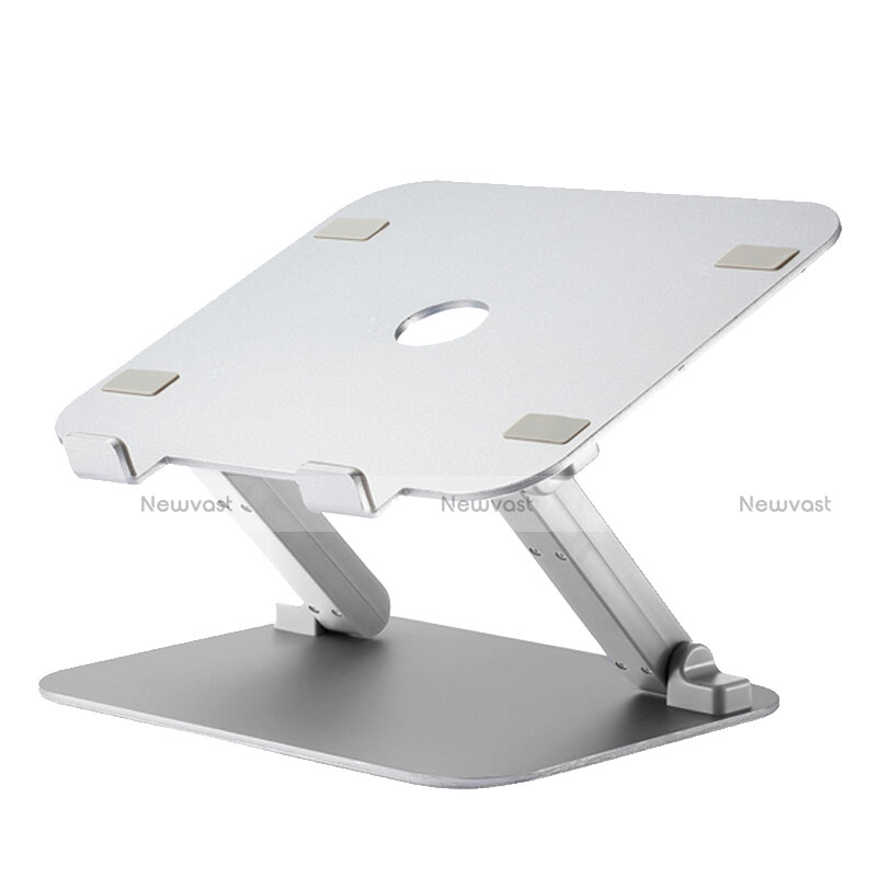 Universal Laptop Stand Notebook Holder S08 for Samsung Galaxy Book Flex 13.3 NP930QCG Silver