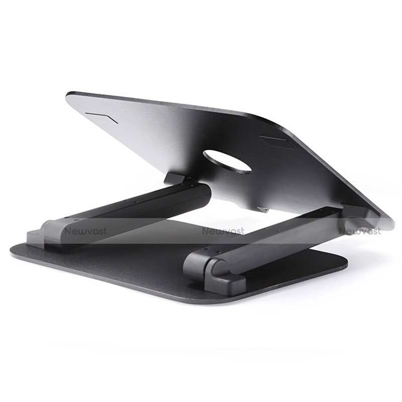 Universal Laptop Stand Notebook Holder S08 for Samsung Galaxy Book Flex 15.6 NP950QCG Black