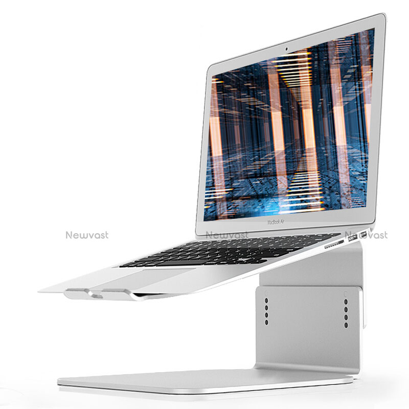 Universal Laptop Stand Notebook Holder S09 for Apple MacBook 12 inch Silver