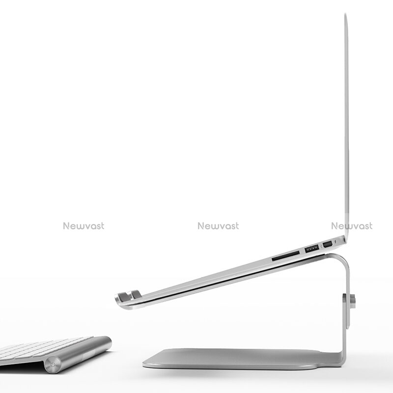 Universal Laptop Stand Notebook Holder S09 for Apple MacBook 12 inch Silver