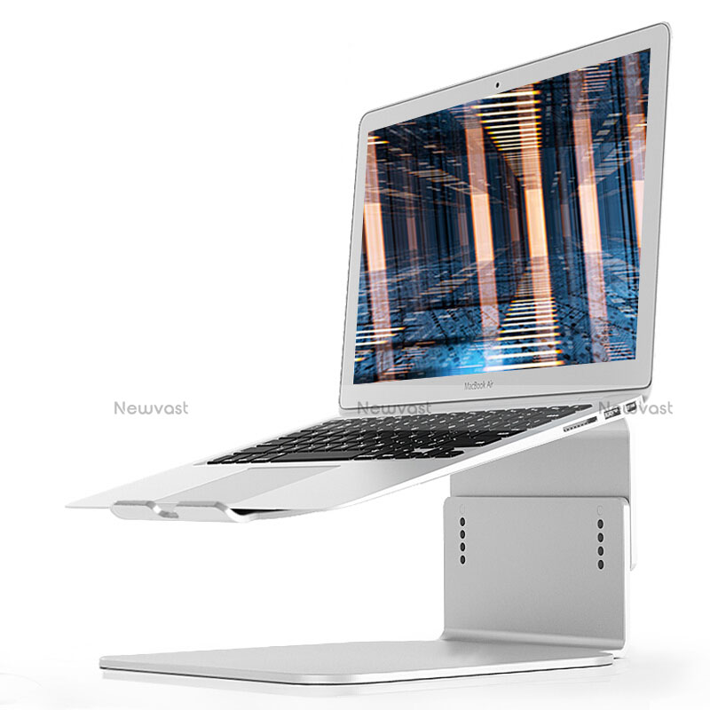 Universal Laptop Stand Notebook Holder S09 for Huawei MateBook D14 (2020) Silver