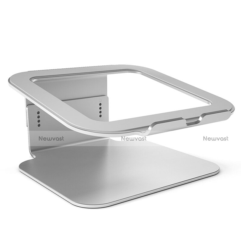 Universal Laptop Stand Notebook Holder S09 for Samsung Galaxy Book Flex 13.3 NP930QCG Silver