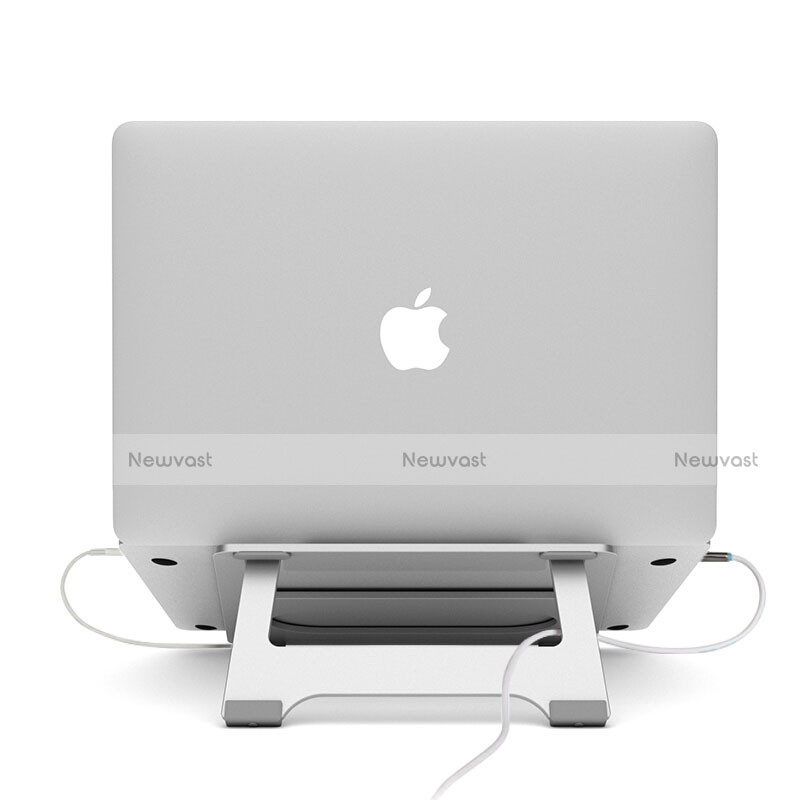 Universal Laptop Stand Notebook Holder S10 for Apple MacBook Pro 13 inch Retina Silver