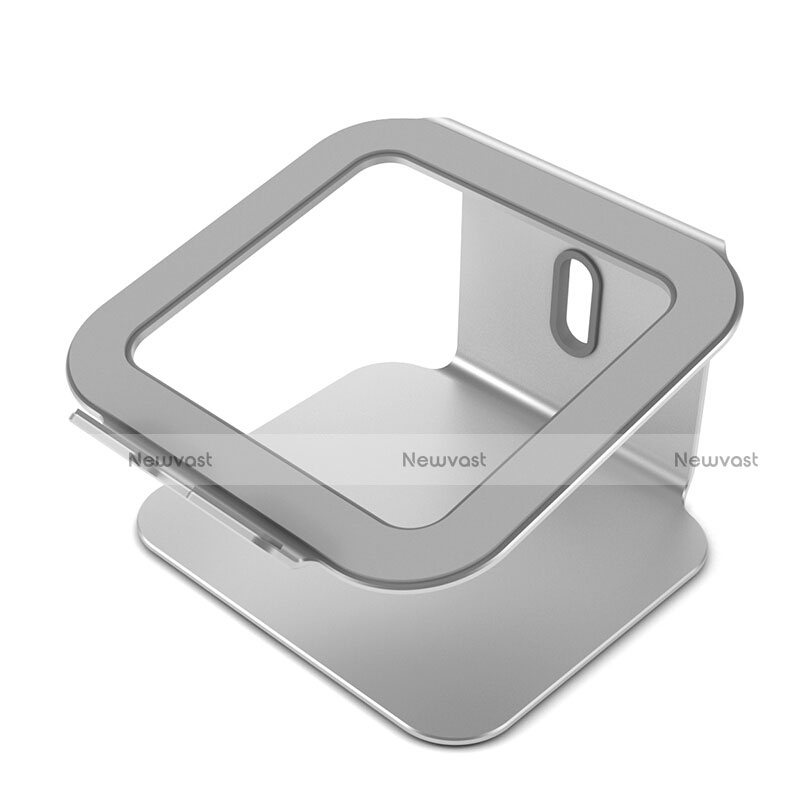 Universal Laptop Stand Notebook Holder S12 for Apple MacBook Air 13 inch (2020) Silver