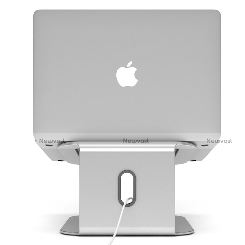 Universal Laptop Stand Notebook Holder S12 for Apple MacBook Pro 13 inch (2020) Silver