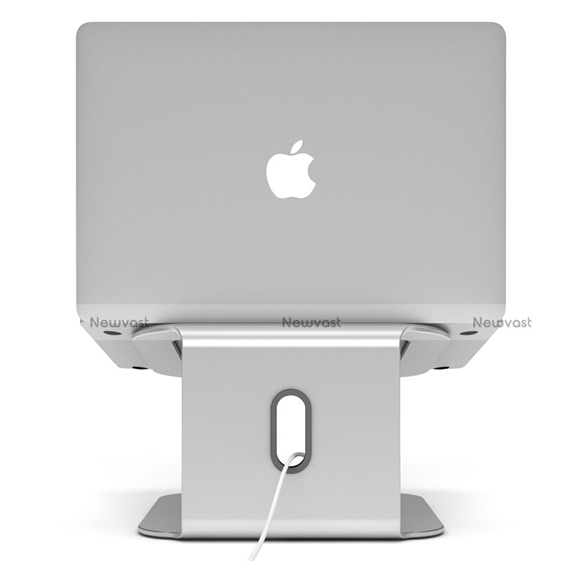 Universal Laptop Stand Notebook Holder S12 for Apple MacBook Pro 13 inch Silver