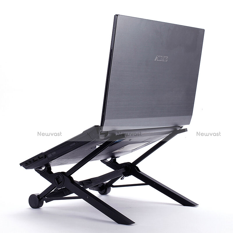 Universal Laptop Stand Notebook Holder S14 for Apple MacBook 12 inch Black