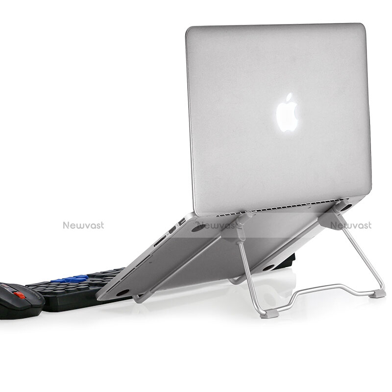 Universal Laptop Stand Notebook Holder S15 for Apple MacBook Air 13.3 inch (2018) Silver