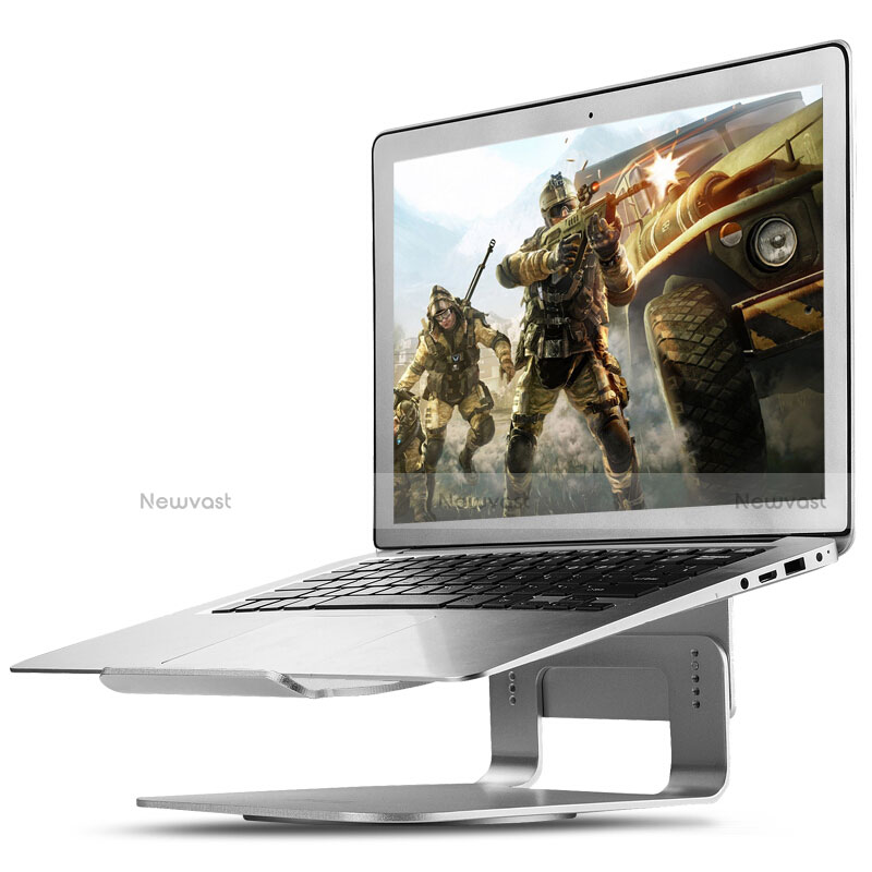 Universal Laptop Stand Notebook Holder S16 for Apple MacBook Air 13 inch Silver