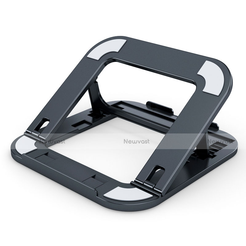 Universal Laptop Stand Notebook Holder T02 for Samsung Galaxy Book Flex 15.6 NP950QCG Black