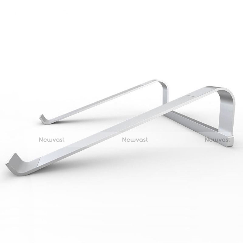 Universal Laptop Stand Notebook Holder T03 for Apple MacBook 12 inch Silver