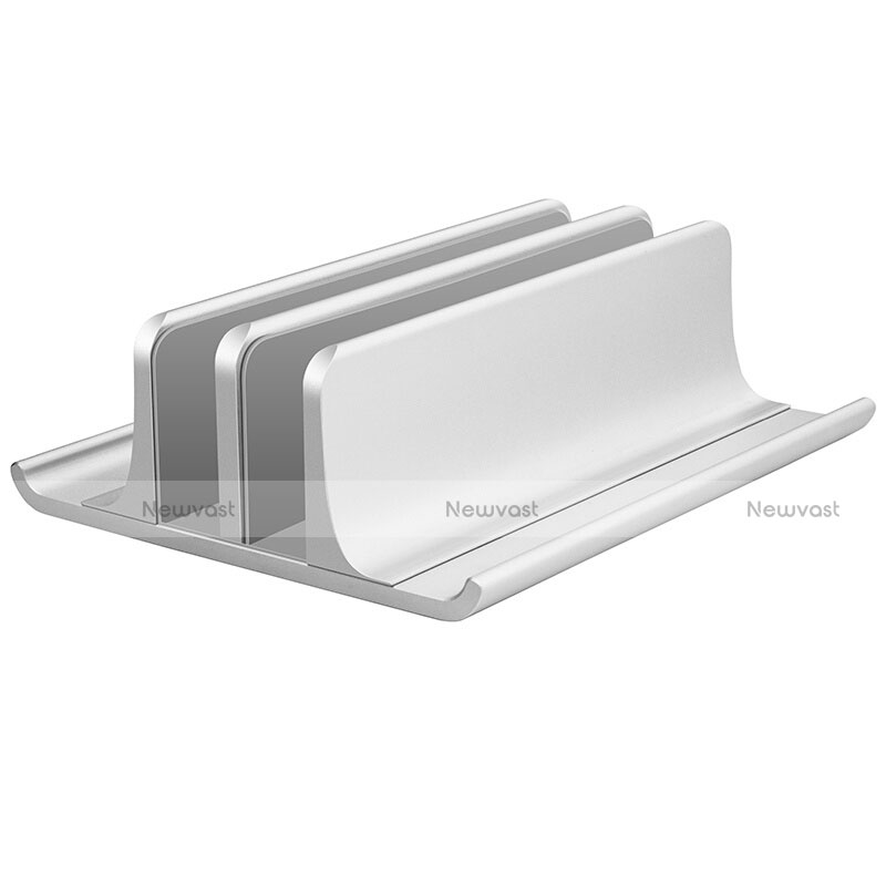 Universal Laptop Stand Notebook Holder T06 for Apple MacBook 12 inch Silver