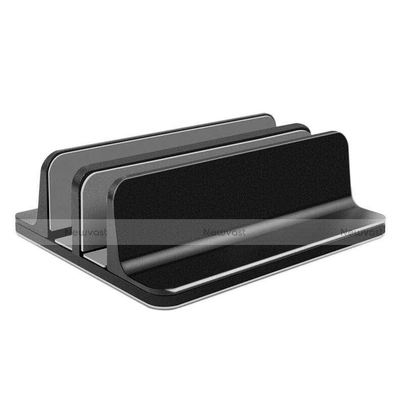 Universal Laptop Stand Notebook Holder T06 for Apple MacBook Air 11 inch Black