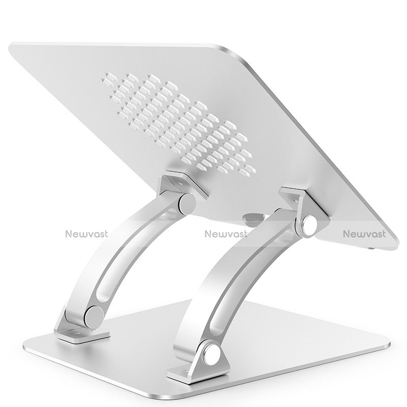 Universal Laptop Stand Notebook Holder T09 for Samsung Galaxy Book Flex 13.3 NP930QCG Silver