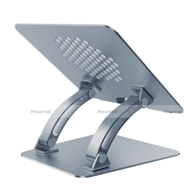 Universal Laptop Stand Notebook Holder T09 for Samsung Galaxy Book Flex 15.6 NP950QCG Gray