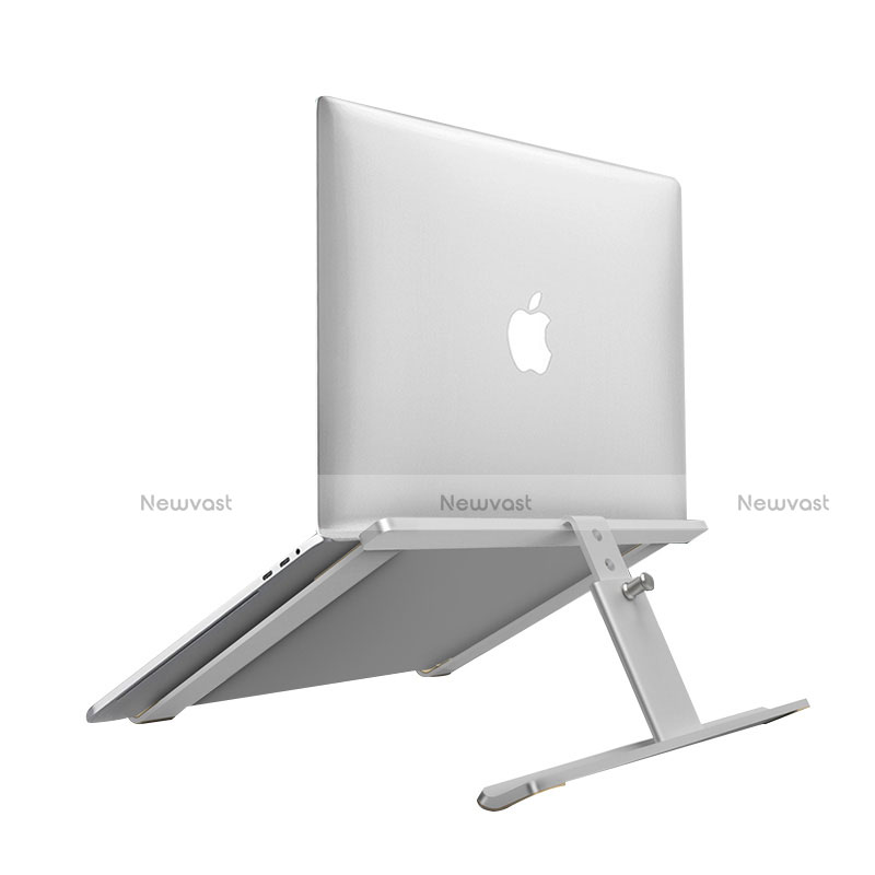 Universal Laptop Stand Notebook Holder T12 for Apple MacBook Air 11 inch Silver